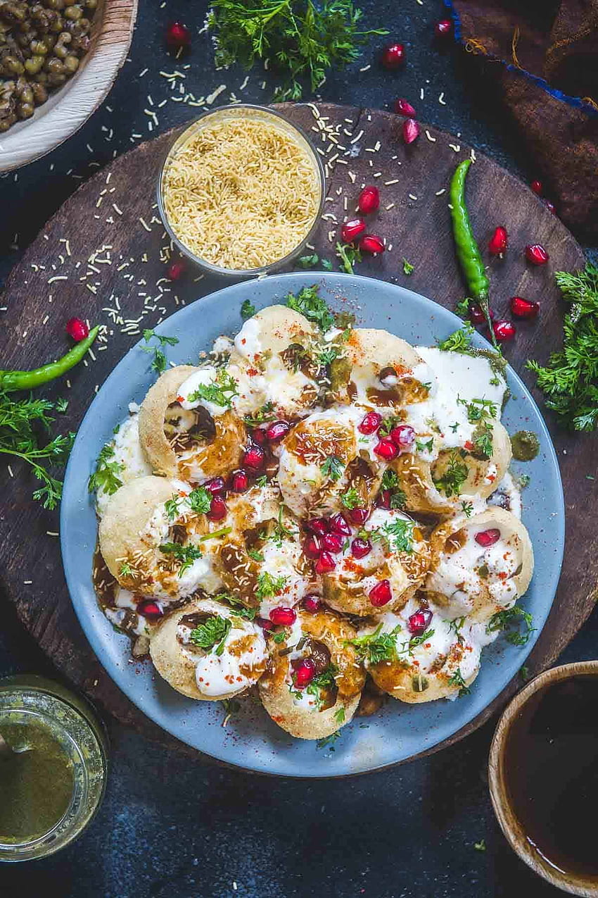 Dahi Puri Recipe (Step by Step + Video) Indian Street Food, Panipuri HD  phone wallpaper | Pxfuel