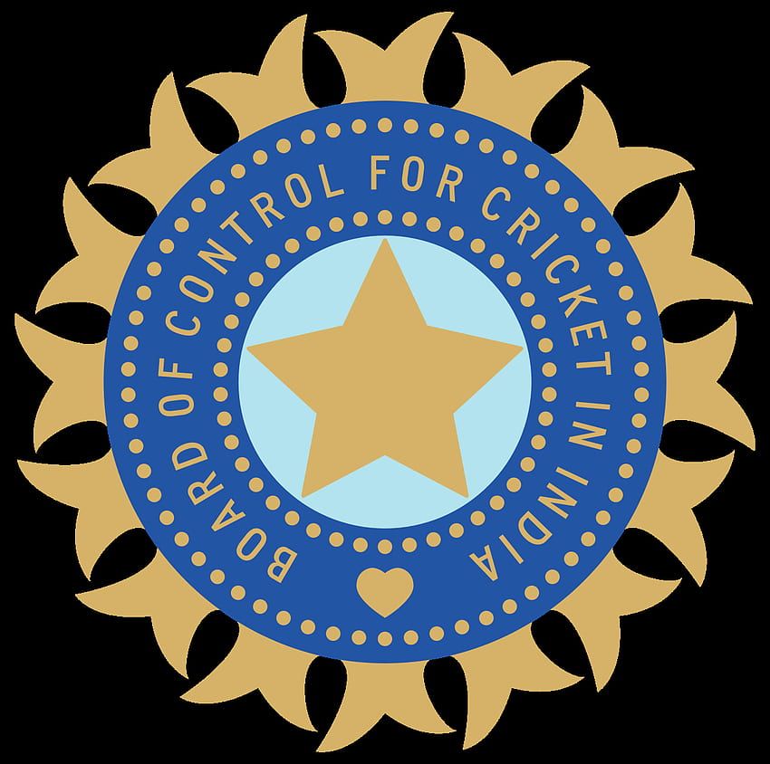 Logo narodowej drużyny krykieta Indii (strona 1), logo indyjskiej drużyny krykieta Tapeta HD