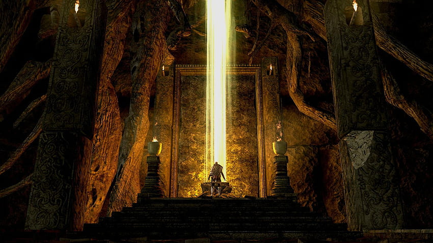 Thought this might make a good - Firelink Altar : darksouls, Dark Souls Gwyn HD wallpaper
