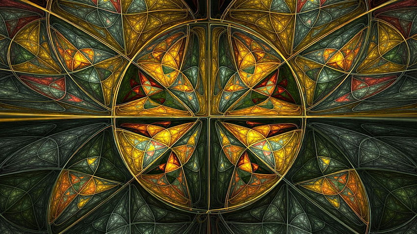 Stained Glass and Background, Glass Art HD wallpaper