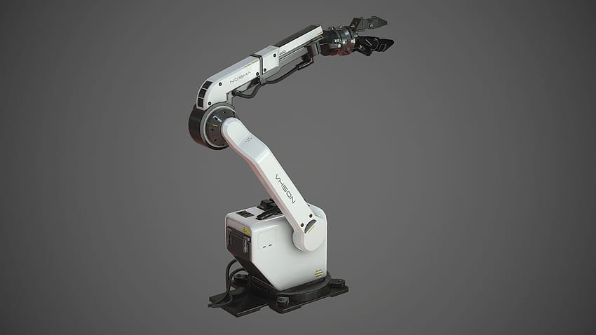 Aldo Arrieta, Robot Arm HD wallpaper