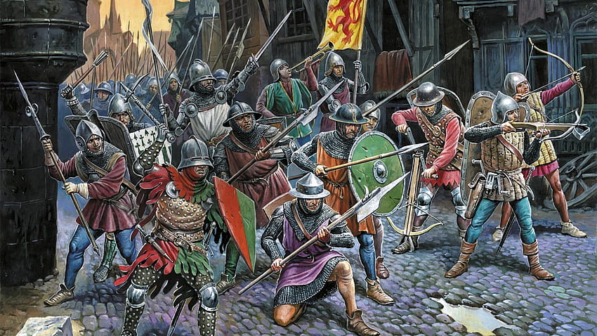 Medieval Archer HD wallpaper