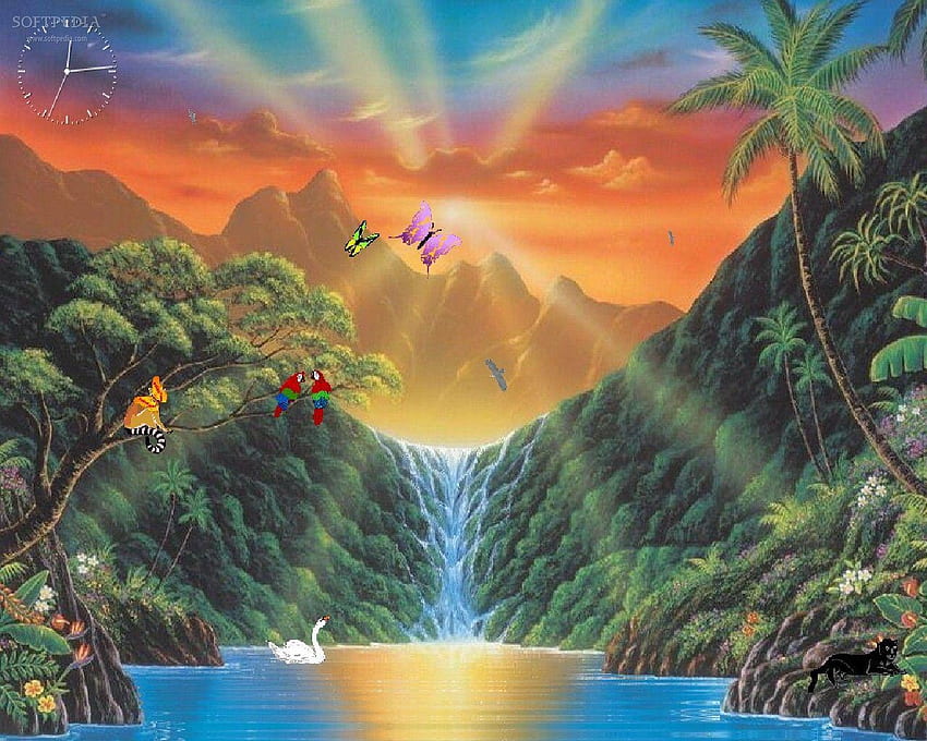 エホバ、エホバの楽園 高画質の壁紙
