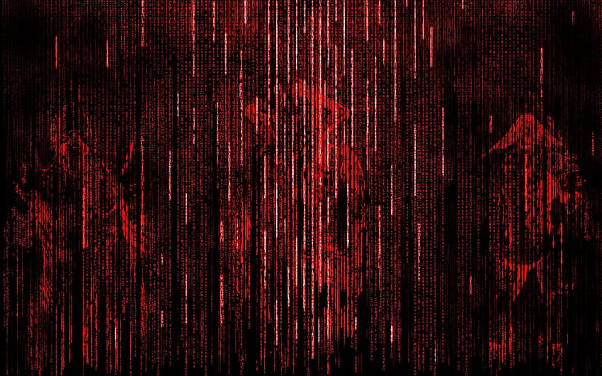 Ein Red Matrix Themed Warframe, den ich gemacht habe. Genießen :). Kriegsrahmen HD-Hintergrundbild