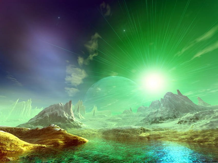 On Another Universe..., world, planet, fantasy, universe HD wallpaper ...