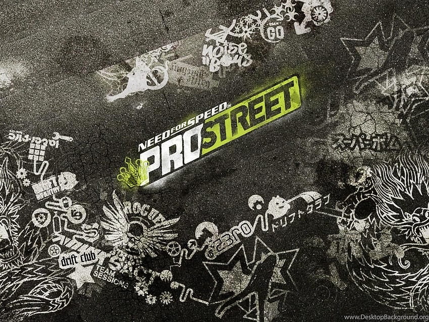 <! if(NFS ProStreet) > NFS ProStreet<! endif. Arka Plan, Need for Speed ​​Logosu HD duvar kağıdı