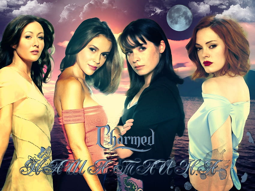 All Four Charmed Sisters HD wallpaper