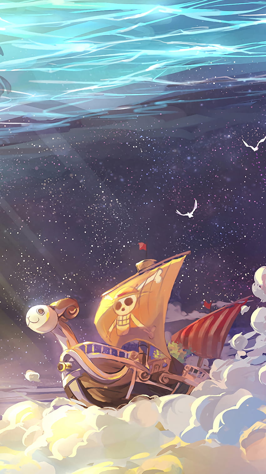 Going Merry, One Piece, phone , , Background, and . Mocah HD phone wallpaper