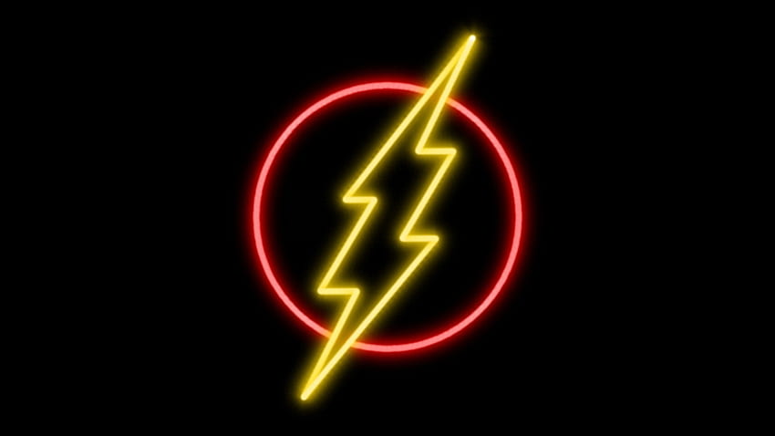 symbole rouge néon flash wp par morganrlewis fan art books [] pour votre , Mobile & Tablet. Explorez le symbole Flash . Flash Logo , Flash Fond d'écran HD
