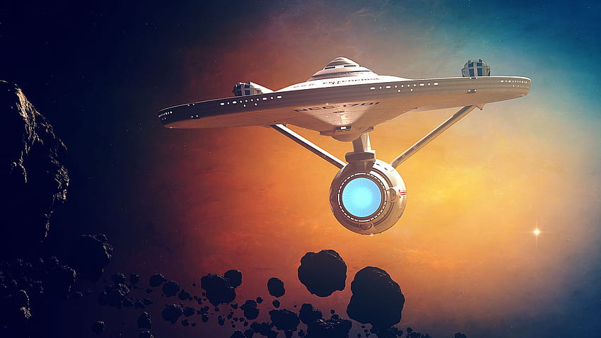 Remont USS Enterprise w Star Trek Tapeta HD