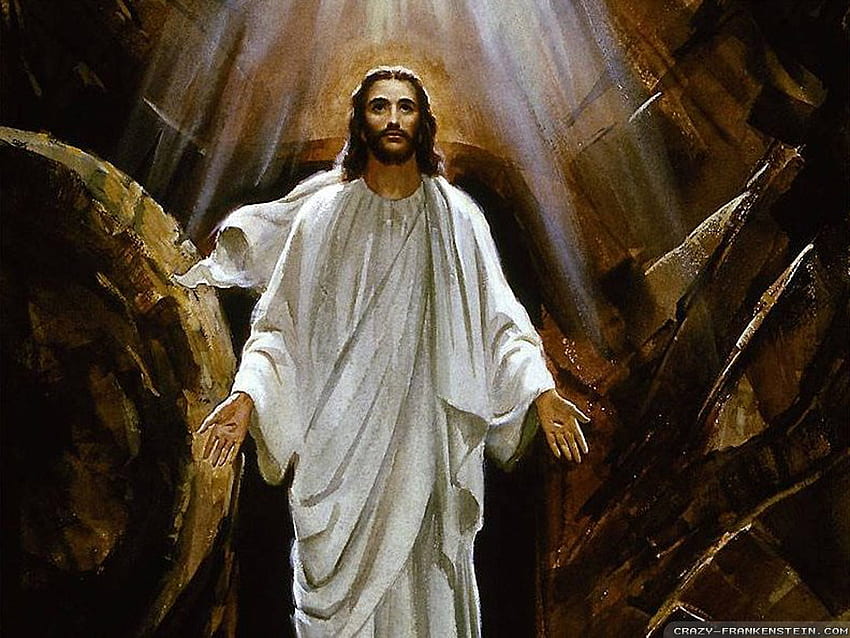 Jesus Christ . The Only Way To Heaven, Jesus in Heaven HD wallpaper
