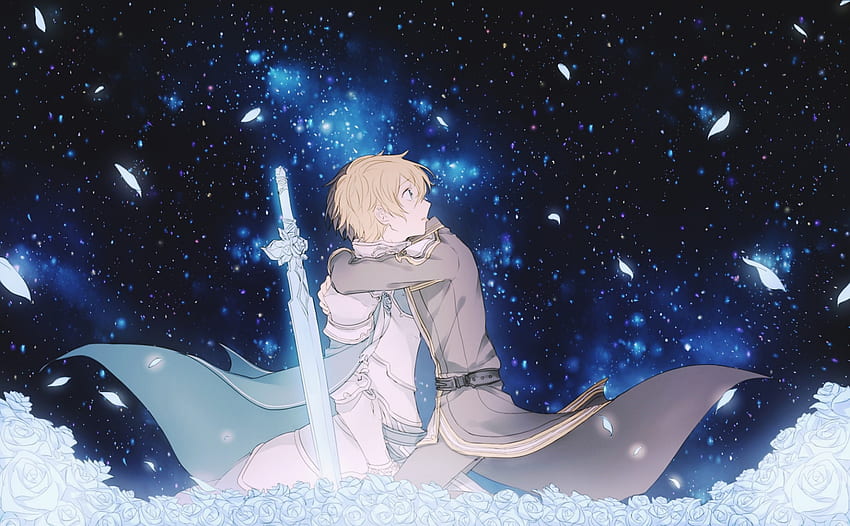 Eugeo, Schwert der Blauen Rose (Sword Art Online) . Hintergrund., Kirito und Eugeo HD-Hintergrundbild