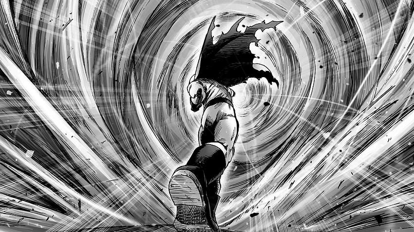 Saitama, One-Punch-Man-Manga HD-Hintergrundbild