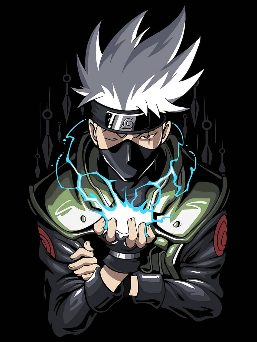Kakashi Hatake Naruto Dark Black Art Resolution , Artist , , and Background - Den, Naruto Dark Phone HD 전화 배경 화면