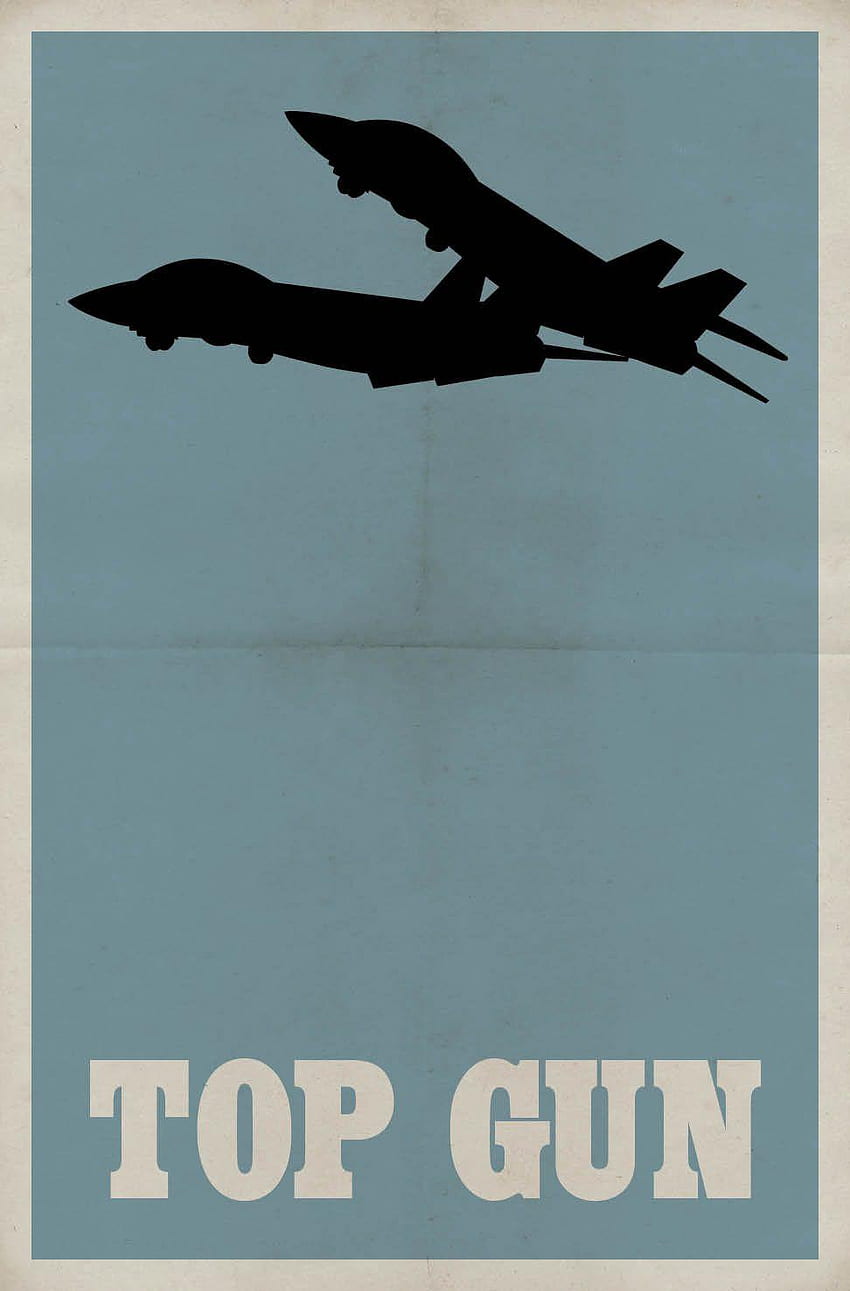 Top Gun Movie , Minimalist Movie Posters HD phone wallpaper