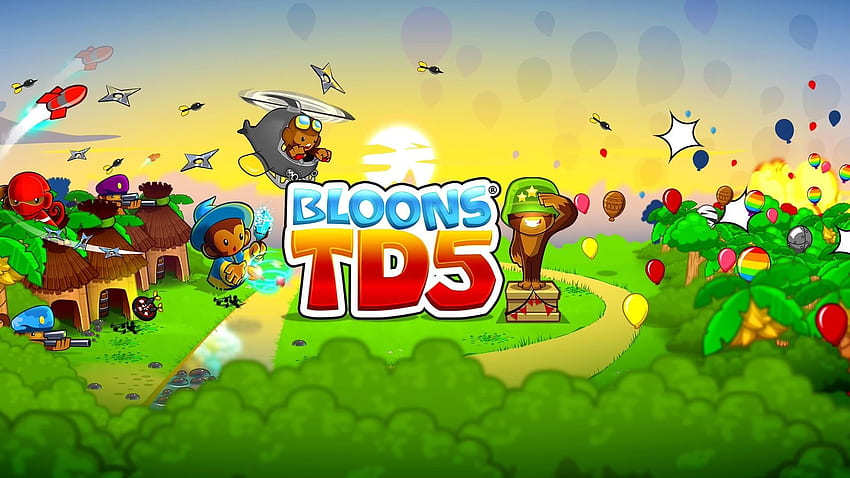 Bloons TD 5 Review, Tower Defence HD wallpaper