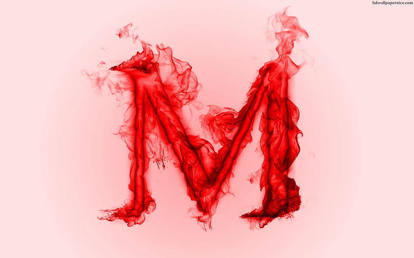 M-Buchstabe, M-Alphabet HD-Hintergrundbild