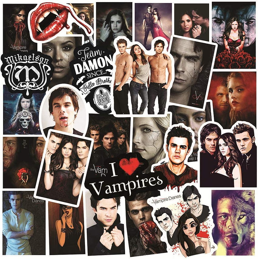Vampire Diaries Collage JPG, Vampire Aesthetic HD phone wallpaper
