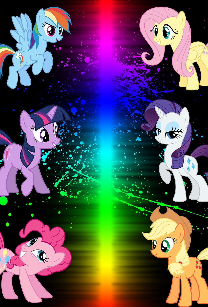 My Little Pony iPhone, My Little Pony Kawaii HD phone wallpaper