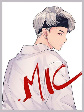 Hey guys, my elementary school friend is big into artwork and she loves  BTS! She did this drawing based on SUGA's choreo in Daechwita. Hope you  like it! : r/heungtan