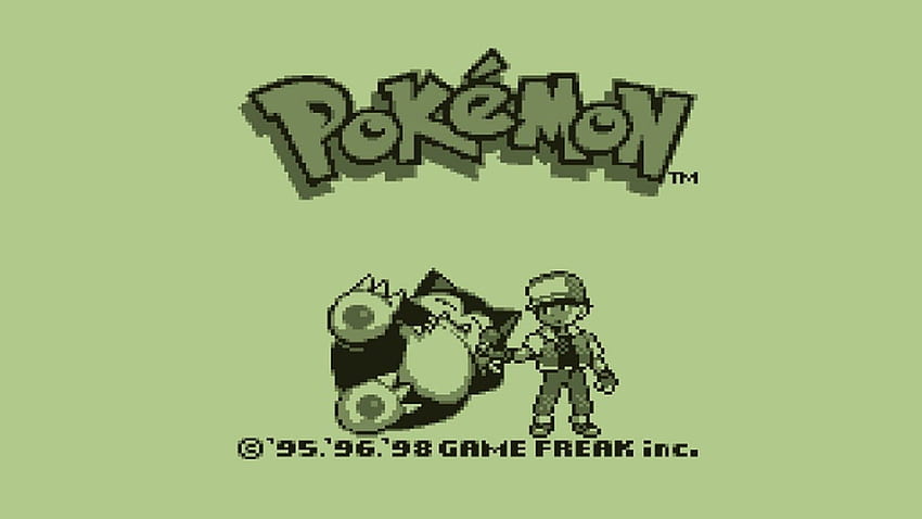 Pokemon, Video Games, Green, Retro Games / и мобилен фон, Retro Pokémon HD тапет