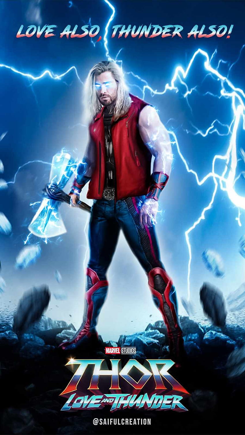 Thor Love And Thunder Art Poster IPhone - IPhone : iPhone Papel de parede de celular HD