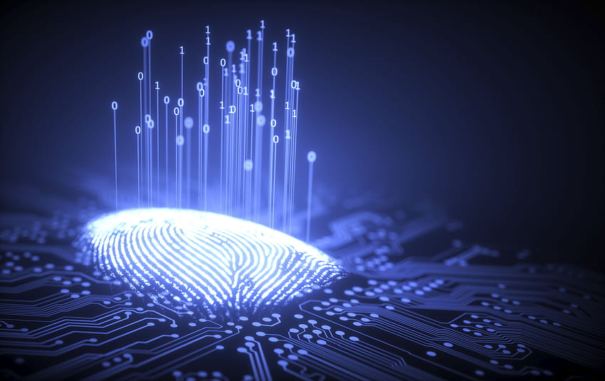 De fausses empreintes digitales pourraient pirater les smartphones, selon des chercheurs de la MSU et de la NYU, Biometric Fond d'écran HD