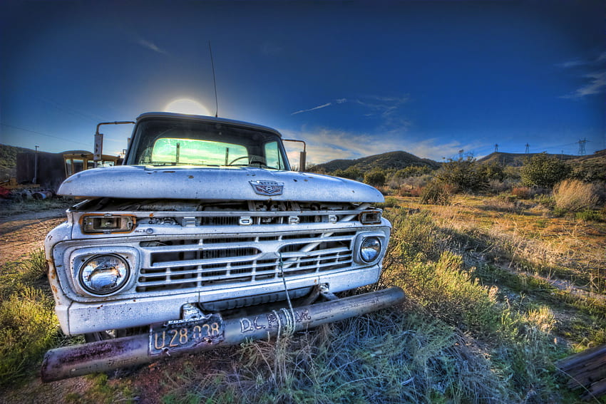 Old Truck, Classic Chevy Truck HD wallpaper