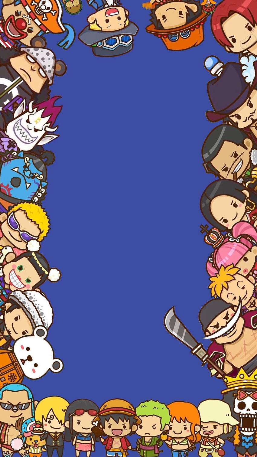 One piece . I edited it on hop but I couldn't find, Chibi HD phone wallpaper