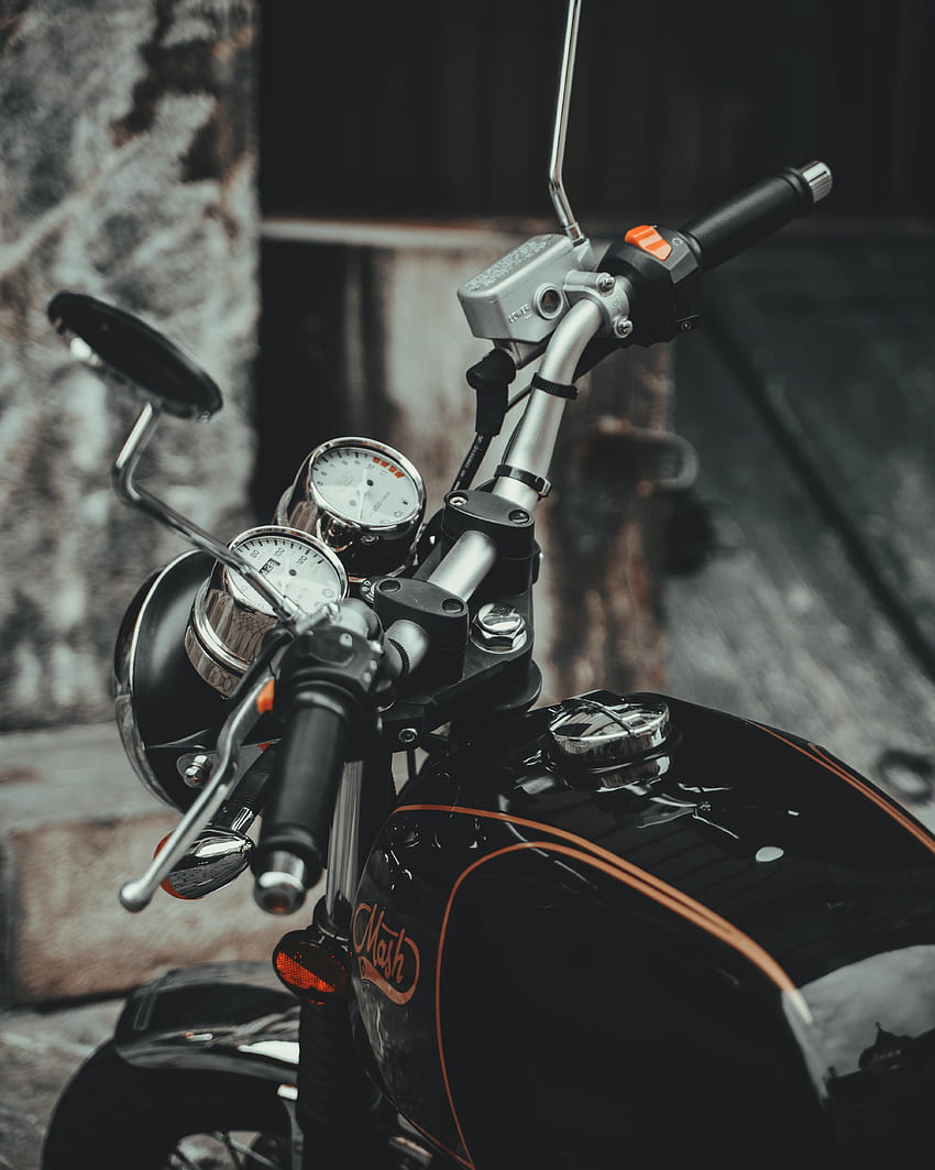 Motorcycles, Motorcycle, Bike, Steering Wheel, Rudder, Mash Motorcycle HD phone wallpaper