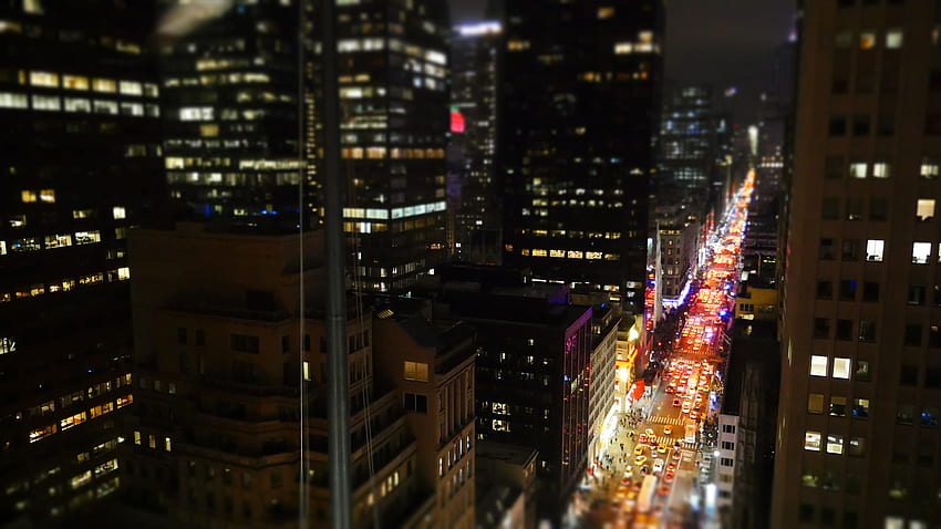 Watch New York City's 5th Avenue at Night for Sleep, New York Fifth Avenue HD wallpaper