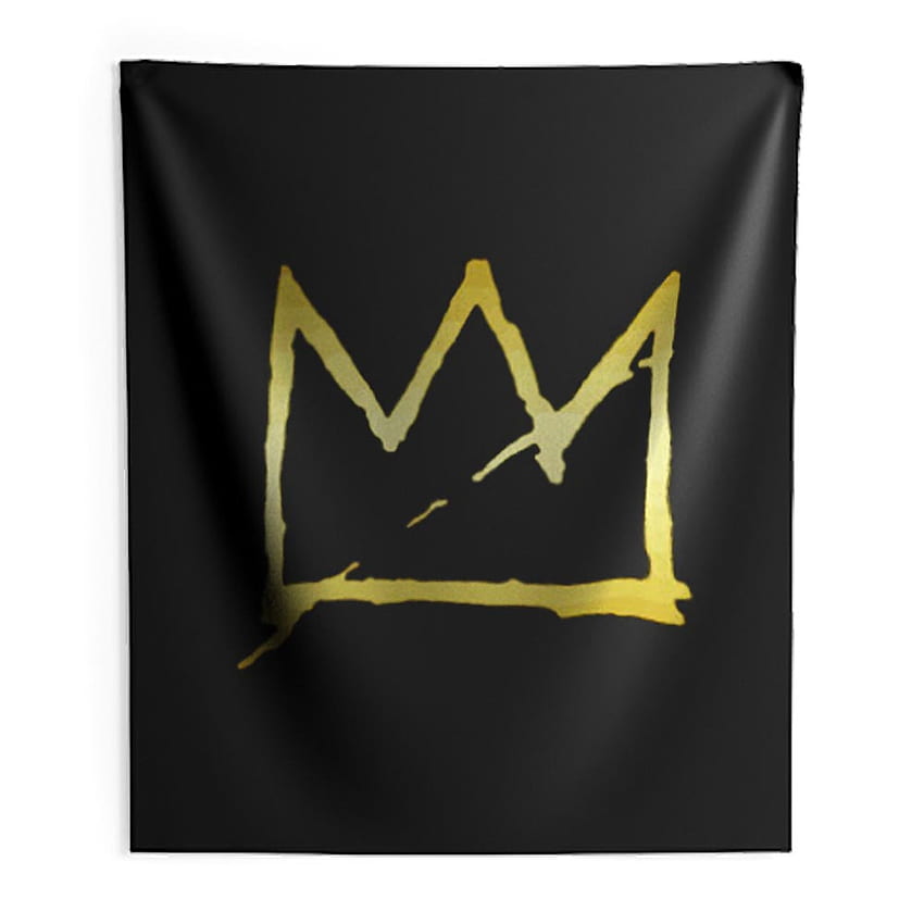 Jean Michel Basquiat Crown Abstract Indoor Wall Tapestry HD phone wallpaper