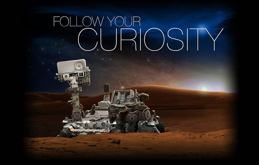 Mars, the Rover, Curiosity HD wallpaper