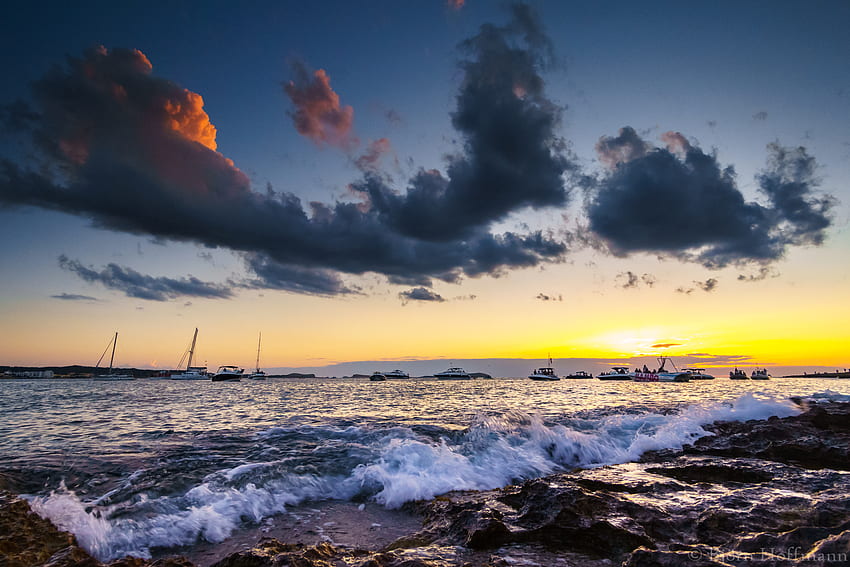 Café del Mar Sunset, Ibiza, Spain, Ibiza Sunset HD wallpaper | Pxfuel