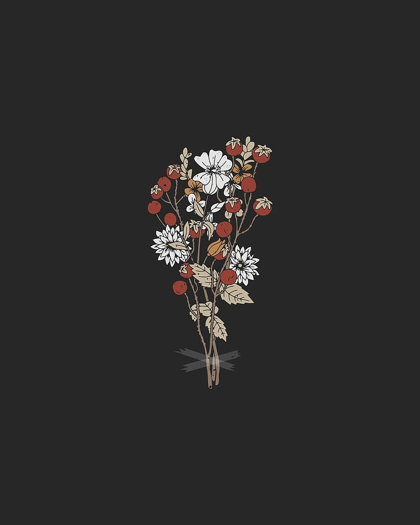 Flowers grow out of dark moments. HD phone wallpaper