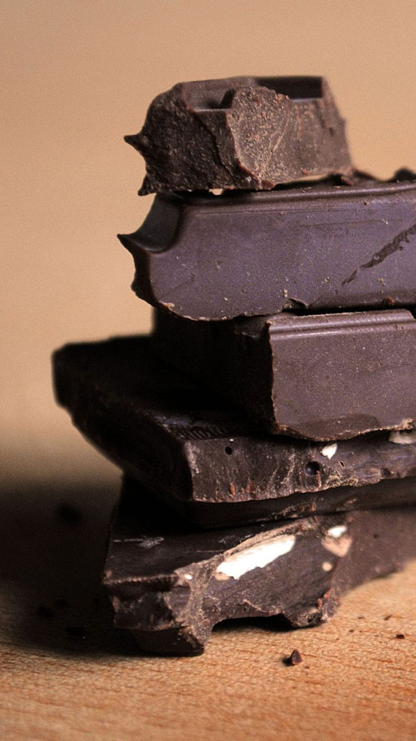 Dark Chocolate - , Dark Chocolate Background on Bat, Chocolate Fudge HD phone wallpaper