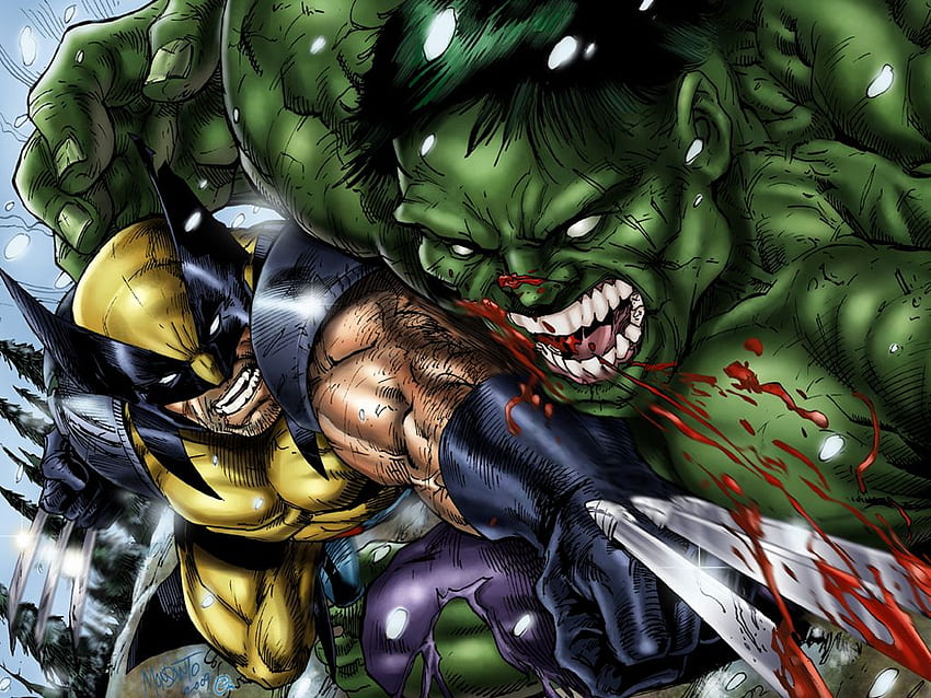 Bloody Wolverine Comic HD wallpaper