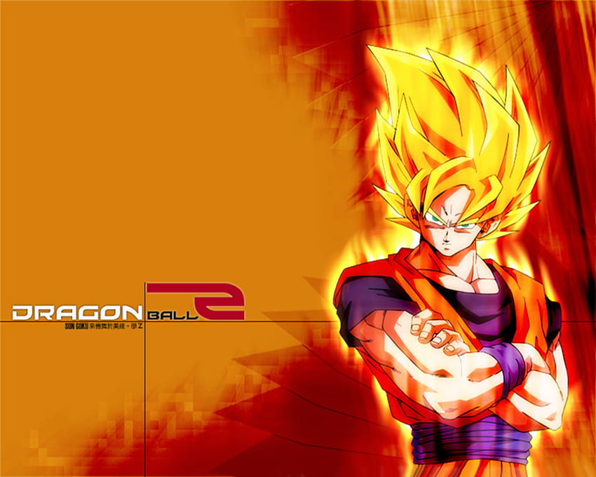 Luchador Z Goku, goku, luchadores z, anime, esfera del dragón fondo de pantalla