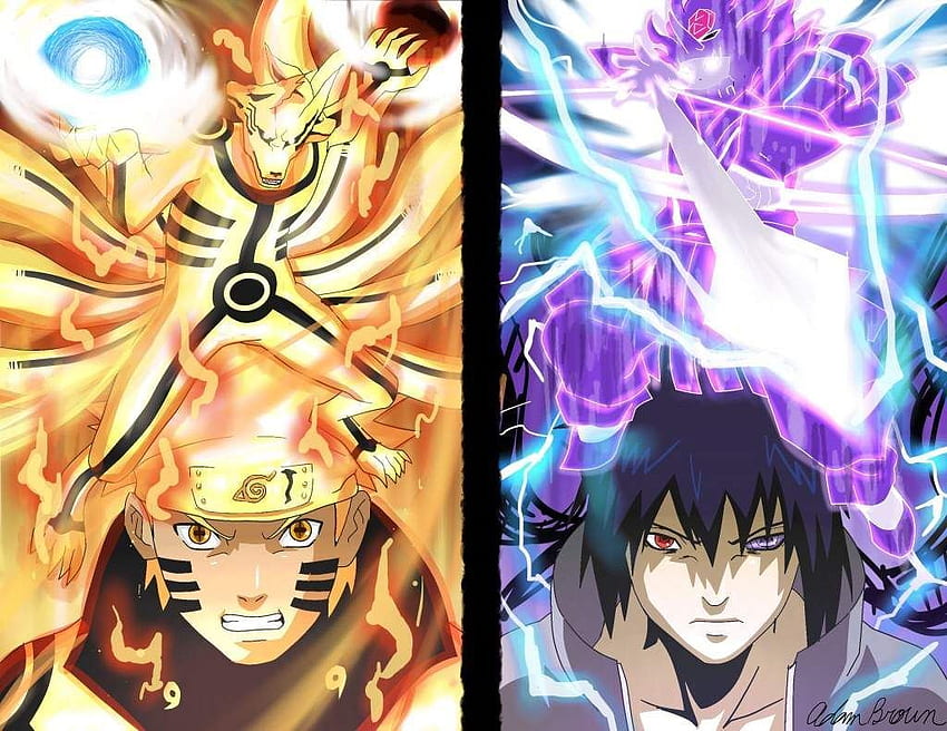Naruto und Sasuke prallen aufeinander - Andriblog001. Naruto gegen Sasuke, Naruto und Sasuke, Naruto Shippuden Anime, Kakashi Sasuke HD-Hintergrundbild
