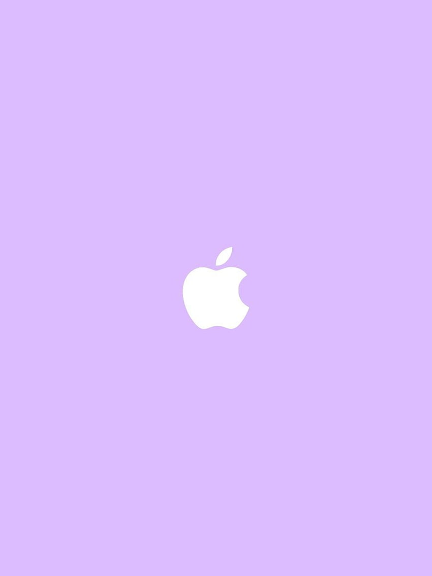 elma logosu Apple logolu iphone, Mor telefon, Mor iphone HD telefon duvar kağıdı