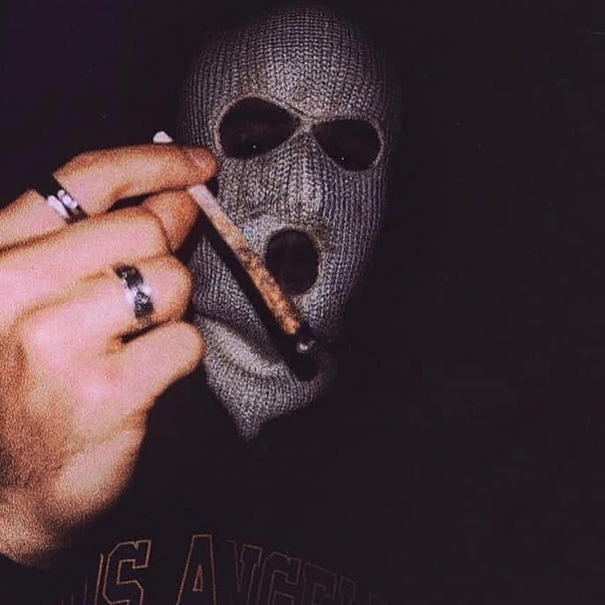 Ski Mask. Gangsta tattoos, Thug style, Badass aesthetic, Black Ski Mask HD phone wallpaper