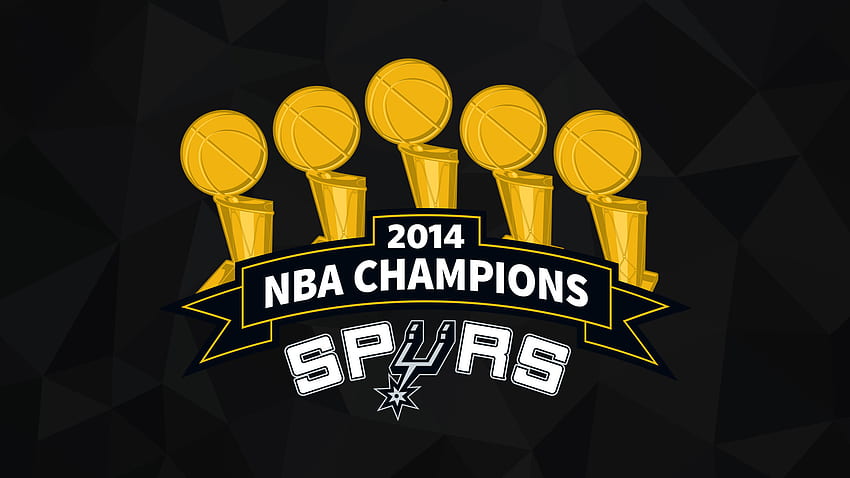 Final. San Antonio Spurs, Logo Spurs Wallpaper HD