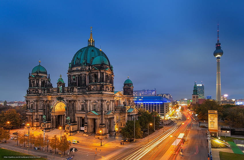 Berlín Alemania, ciudad de Berlín fondo de pantalla