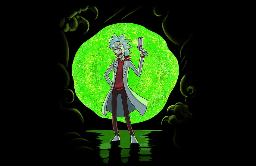 Steam Workshop::Rick and Morty Portal Animated Wallpaper