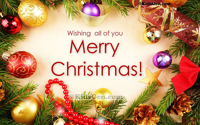 Christmas Wishes - & Background, Happy Christmas Hd Wallpaper 