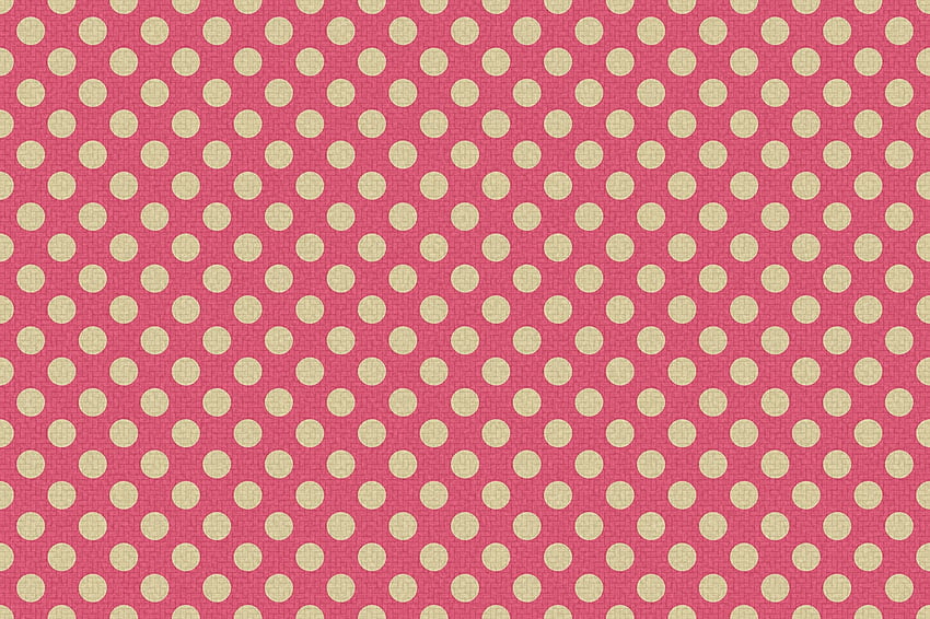 Texture, white, pink, dot, pattern HD wallpaper