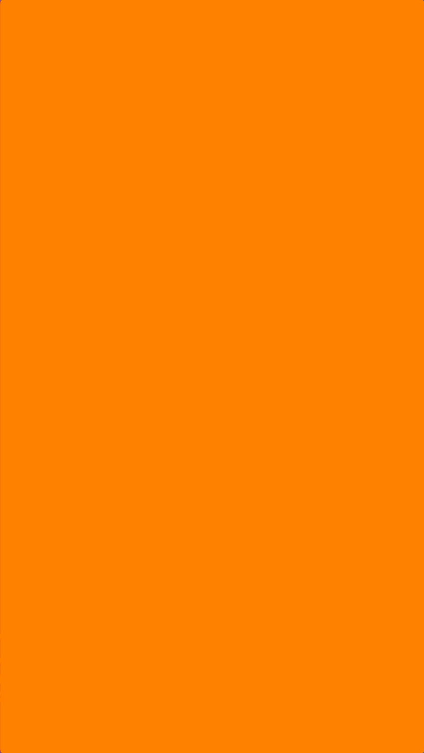 Solid Plain Orange iPhone - Peach - - HD phone wallpaper