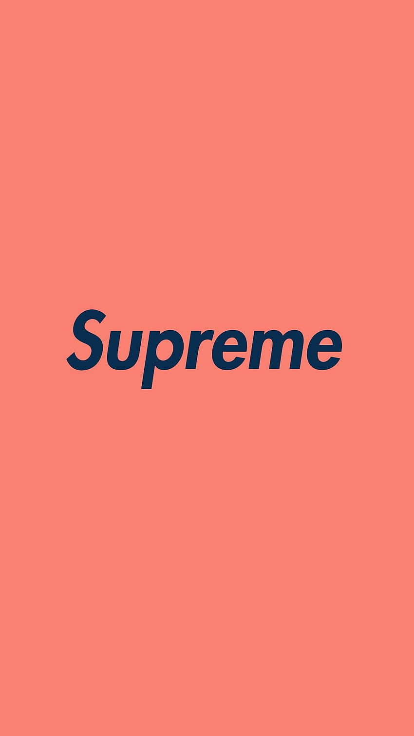 Orange Supreme Top Free Orange Supreme Backgrounds iPhone Wallpapers  Free Download