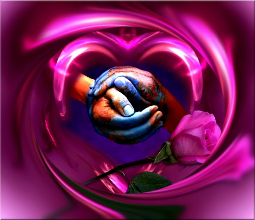Love&Peace, Erde, Frieden, Liebe HD-Hintergrundbild
