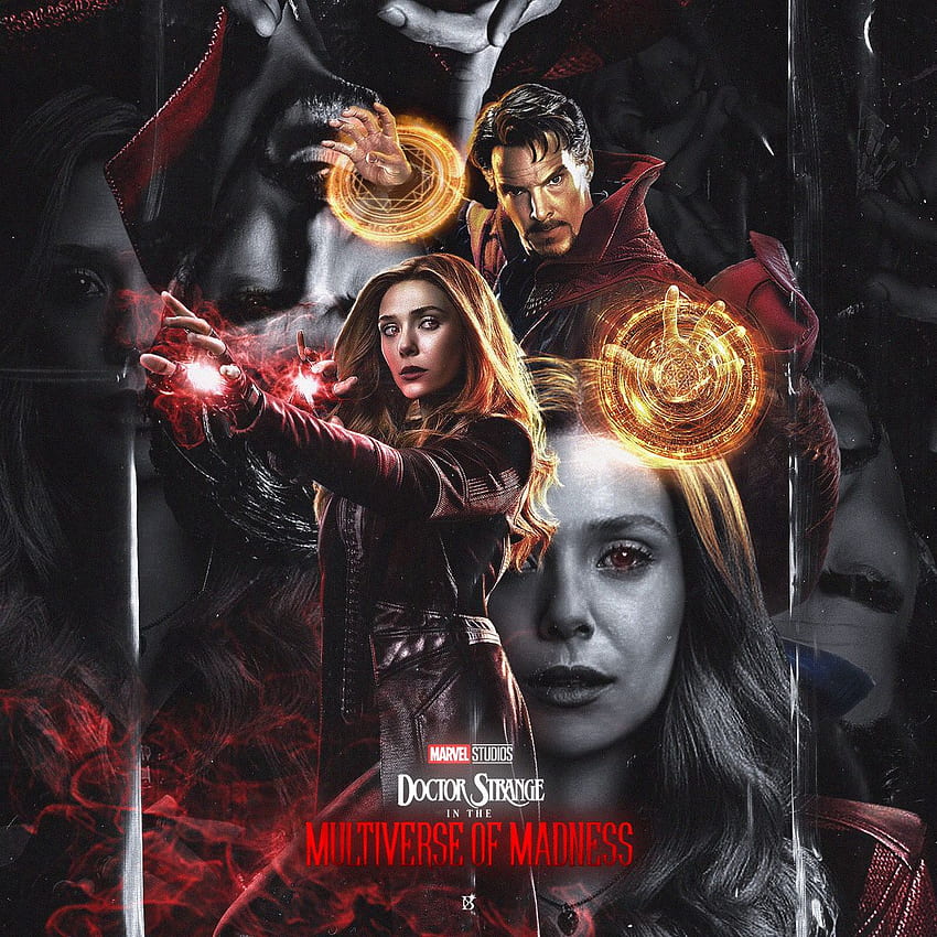 A New Poster For Doctor Strange Vs Wanda's Scarlet Witch In Doctor Strange  in the Multiverse of Madness, doctor strange and wanda HD wallpaper | Pxfuel